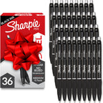 Sharpie S-Gel Pens, Medium Point (0.7mm), Black Gel Ink, 36 Count - Writing, Note-Taking, Office Supplies, No Smear, No Bleed
