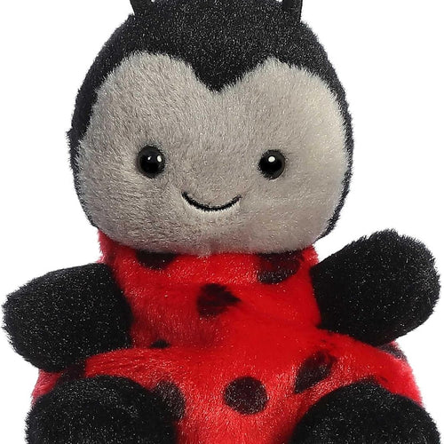Aurora® Adorable Palm Pals™ Lil Spots Ladybug™ Stuffed Animal - Fun Collectible Plush for Kids and Adult Collectors - Perfect for Decorating Rooms and Birthday Gifts - Red 4.5 Inches