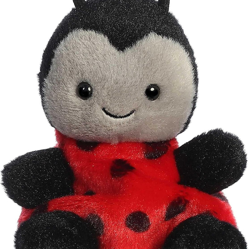 Aurora® Adorable Palm Pals™ Lil Spots Ladybug™ Stuffed Animal - Fun Collectible Plush for Kids and Adult Collectors - Perfect for Decorating Rooms and Birthday Gifts - Red 4.5 Inches