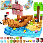 ToyUnited Magnetic Blocks 100PCS Magnetic Building Blocks for Kids Boys Girls Age 3-10 STEM Montessori Learning Toy