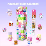 GobiDex 100PCS magnetic blocks for 3+ years old girls, STEM sensory gifts with princess theme