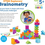 Learning Resources STEM Explorers Brainometry - 3D Puzzle, Brain Games, Fine Motor Skills, Math Manipulatives for Kids