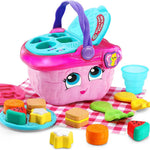 LeapFrog Shapes and Sharing Picnic Basket, Pink
