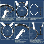 20" Premium Butyl Bike Tubes for Kids, Road, MTB, City, BMX Bikes, Schrader Valve, 1.75"-2.125"