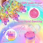 EDSPORTSHOUSE Decorate Your Own Water Bottle Kits for Girls Age 4-6-8-10,Unicorn Painting Crafts,Fun Arts and Crafts Gifts Toys for Girls Birthday Christmas(Unicorn)