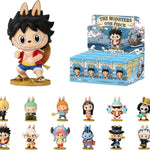 POP MART THE Monsters × One Piece Series Figures Blind Box Figures, Random Design Action Figures Collectible Toys, Holiday Birthday Gifts for Girls and Boys, Father's Day, Anime Fans,Single Box