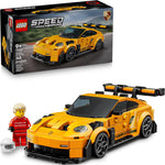 LEGO Speed Champions Porsche 911 GT3 RS Super Car Toy Kit for Kids Ages 9+