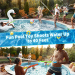 LQYoyz 18 Pack Water Gun, Water Blaster for Kids & Adults | Shoot Up to 40 ft, Bulk Water Squirt Guns, Water Guns for Swimming Pool, Beach Summer Party Games