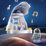 iPlay Rocket Outer Space Toys for Kids STEM Playset with Space Shuttle and Electric Drill