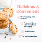 Lactation Cookies Breastfeeding Supplement - Chocolate Chip - Support Mothers Breast Milk Supply Increase - with Brewers Yeast Powder, Oat Flour, and Flax for Lactation - Fenugreek Free - 10oz