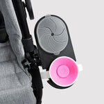 Universal Stroller Snack Tray Attachment | Stroller Cup Holder Attachment Universal Snack Tray for Stroller Tray Attachment | Clip On Baby Stroller Accessories for Joggers, Umbrella & Wagons