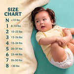 Pampers Swaddlers Newborn Diapers, Size Newborn (10 lbs), 84 Count, Fragrance Free, Hypoallergenic, Absorbent, Pediatrician Recommended, Skin Safe