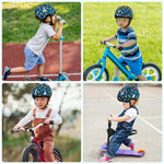 Toddler Helmet, Baby Infant Kids Bike Helmet, Adjustable, 1-3-5-8 Year Age, Hard PC Shell, EPS Foam, Breathable, Comfortable, Soft Padding
