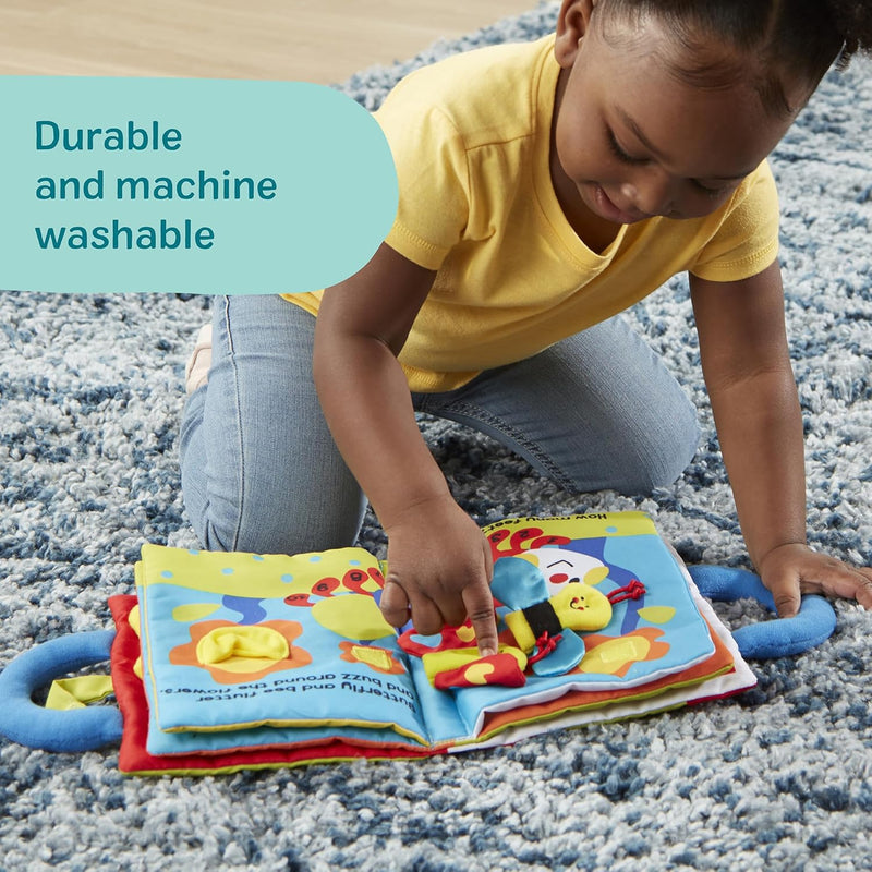 Melissa & Doug K's Kids My First Cloth Book for Babies and Toddlers Early Learning Developmental Soft Activity