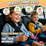 Travel Toys Fidget Spinners Fidget Toys For Kids Teens Road Trip Travel Activities Essential Sensory Toys With Autism Adhd Party Favors Birthday Gifts For Boy Girl Easter Basket Stuffers 4Pcs