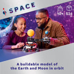 LEGO Technic Planet Earth and Moon in Orbit Building Set, Outer Space Birthday Gift for 10 Year Olds, Solar System Toy for Imaginative, Independent Play, Room Décor for Boys & Girls, 42179