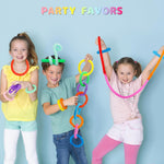 Pop Tubes, 30PCS Fidget Sensory Toys, Party Favors,Birthday Gifts,Goodie Bag Stuffers, Classroom School Reward,Creative STEM Learning & Fun for Toddler Kids(10 Colors)