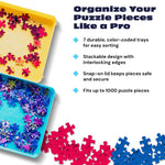 Buffalo Games - Puzzle Sorting Trays - 7 Count (Pack of 1)