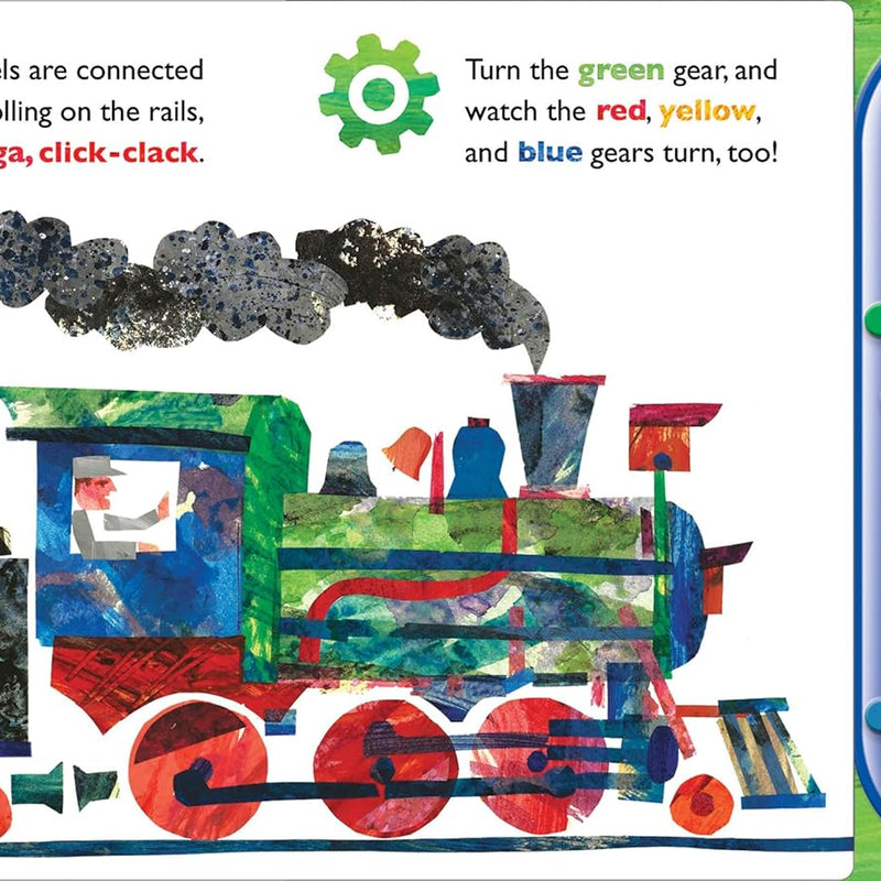Eric Carle STEM Gear Sound Book for Kids, Board Book with Interactive Sounds