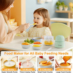 Baby Food Maker for Baby Puree Foods Fruit Vegetable Meat | 10oz Baby Food Blender,10-Second Quick Soft Food Prep for Baby,Food Processor for Fruit,Vegetable,Meat,Easy to Clean