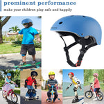 Bursun Kids Bike Helmet, Adjustable Toddler Helmet for Ages 2-14, Multi-Sport Helmet for Kids Boys Girls, Skateboard, Roller Skating, Bicycle Scooter