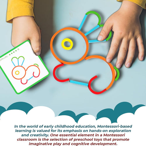 Puzgic Stem Kids Toys for Creative Learning: Safe and Durable Building Blocks for Preschool and Kindergarten