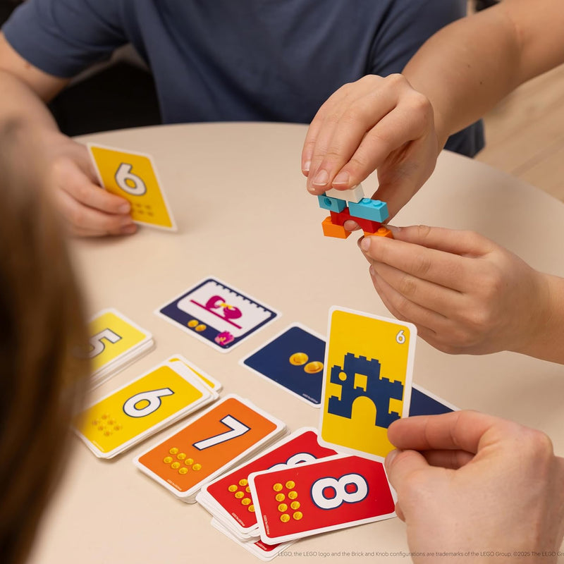 Asmodee Brick Like This! The Official Lego Party Game - A Fast, Fun Building Game for Families, Kids, Teens & Adults, Ages 7+, 2-8 Players, 15 Minute Playtime