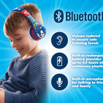 Sonic The Hedgehog Bluetooth Headphones for Kids, Wireless Headphones
