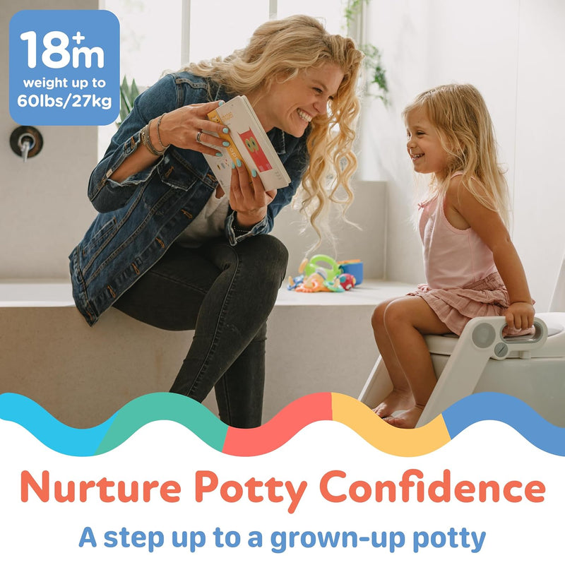 Nuby Step Ladder Potty | Grey