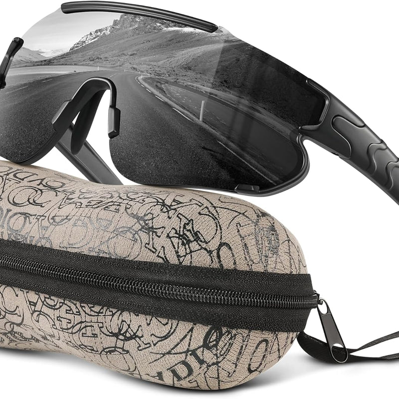Kids Baseball Polarized Sunglasses for Boys and Girls, Youth Sun Glasses for Cycling and Running