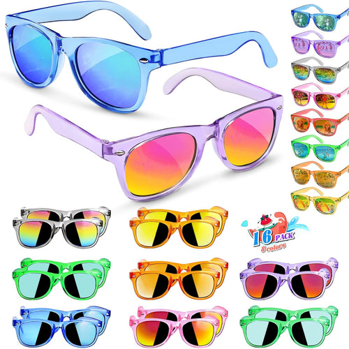 GKTZ Kids Sunglasses Party Favors - Neon Sunglasses with UV 400 Protection for Kids