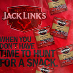 Jack Link's Beef Jerky Multipack - Original - Made with 100% Real Beef - Ready to Eat Real Meat Protein Snacks - 7g Protein per Serving - 0.625 oz Bags (20 Pack)