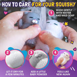 Nutty Toys Squishy Cat Set - 2" Soft Silicone Kawaii Kitties, Top Stress Relief Toy 2026 Unique Gifts for Teens Kids Women Men Adults Best Teenage Girls Teen Boy Tween Christmas Stocking Stuffers Idea
