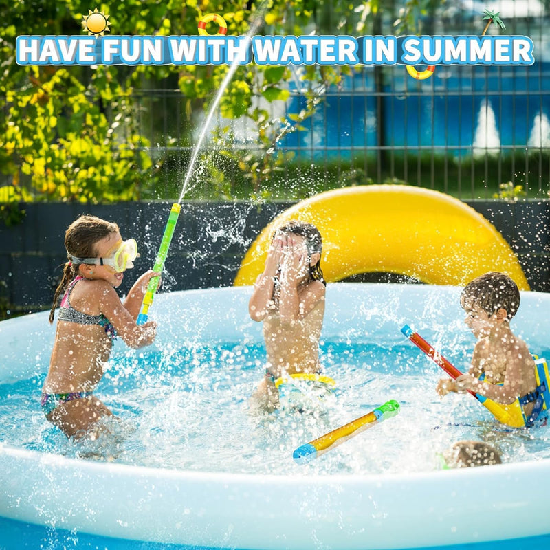 LQYoyz 18 Pack Water Gun, Water Blaster for Kids & Adults | Shoot Up to 40 ft, Bulk Water Squirt Guns, Water Guns for Swimming Pool, Beach Summer Party Games