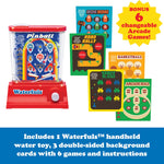 Original Waterfuls Handheld Games, Kids Retro Travel Games, Fidget Toys | Retro Travel Games, Fidget Toys, Water Games, Kids Games, Screen Free, 6 Interchangeable Back Panels