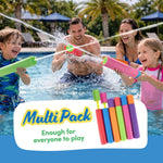 ArtCreativity Water Guns for Kids - 6 Pack - Swimming Pool Toys Water Squirter Gun - Fun Foam Water Blaster Pool Game Toys - Summer Beach Party Outdoor Activities for Kids Ages 4-8, 6-8, 8-10, 8-12