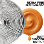 Hungry Artisan 4-Disc Food Mill for Jams, Purees & Silky Sauce | Stainless steel, ergonomic rotary crank; also for tomato sauce, canning, applesauce, baby food, berries & mashed potatoes