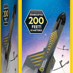 National Geographic Air Rocket Toy – LED Rocket Launcher for Kids with LED Lights and Foam Tipped Rockets