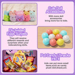 Vanvimen Claw Machine Toy: Arcade-Style Fun for Girls 4-8, with Plush Prizes & Surprise Eggs