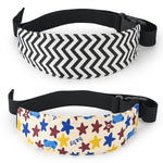 Head Support for Stroller Car Seat - Head Band Strap Headrest for Sleeping Traveling for Toddler Kids Children Child Baby Infant | Breathable Cotton, Adjustable Buckle Head Strap; Machine Washable; Road Trips and Travel Accessory for Toddler and Kids