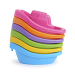 Munchkin Little Boat Train Bath Toy, 6 Piece Set for Babies and Toddlers