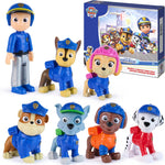 Paw Patrol Search & Rescue Team Pack with 7 Collectible Action Figures, Including Ryder & 6 Pups, Kids Toys for Boys & Girls Ages 3 and Up