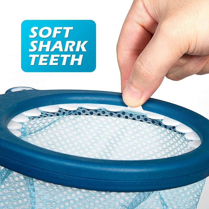 No Hole Mold Free Baby Bath Toys for Kids Ages 1-3, Water Toys for 6-12 Months Infants with Storage Bag, Baby Shark Toys for Pool, Bathtub, Beach, Shower, Tub,Ideal Gifts for Kids Boys and Girls