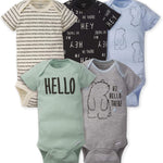 Gerber Baby Boys' 5-pack Variety Onesies Bodysuits