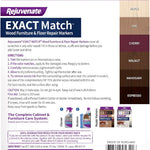 Rejuvenate Exact Match Wood Furniture & Floor Repair Markers, 6 Count, Brown Markers Cover All Scratches, Scuffs And Damage To Wood Furniture And Flooring
