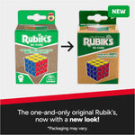 Rubik's Re-Cube 3x3 Cube Made with 100% Recycled Plastic, Color-Matching Puzzle for Ages 8 & Up