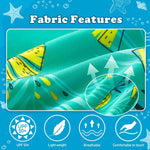 UMELOK Boys Swim Trunks with Compression Liner Toddler Bathing Suit