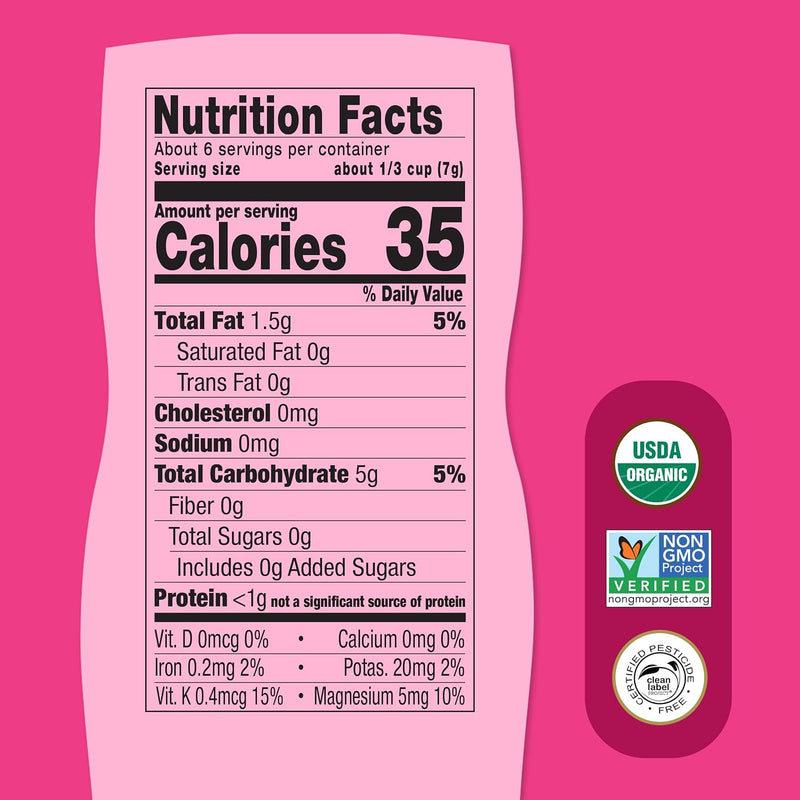 Once Upon A Farm Strawberry, Coconut & Sweet Potato Puffed Sorghum Snack, Fruit & Veggie Puffs, Non GMO, 1.5 Ounces (Pack Of 6) | Once Upon A Farm Organic Strawberry, Coconut & Sweet Potato Puffed Sorghum Snack, Fruit & Veggie Puffs, Non GMO, 1.5 oz, 6ct