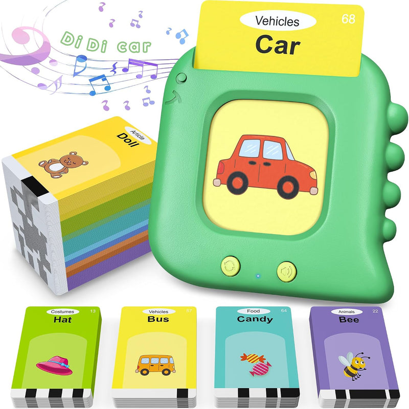 Talking Flash Cards,Kids Toddler Flash Cards with 240 Sight Words | Montessori Toys Autism Sensory Toys,Speech Therapy,Learning Educational Gifts for Age 4 5 6 Years Old Boys and Girls