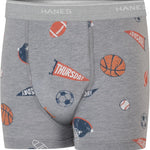 Hanes Boys' Potty Training Underwear, Light Leaks Toddler Cotton Briefs and Boxer Briefs, Multi-pack